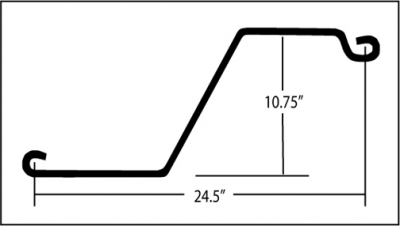 Mid-Heavy Steel Sheet Piling